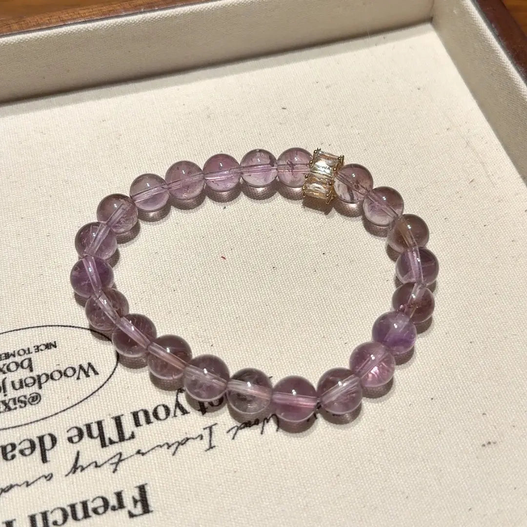 Stillness Within Amethyst Bracelet