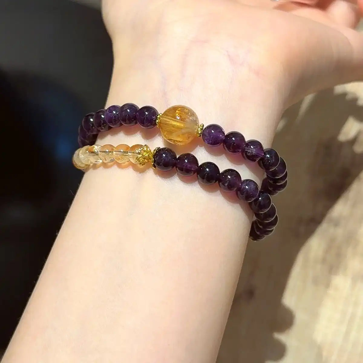 Clarity & Abundance Wrap Bracelet