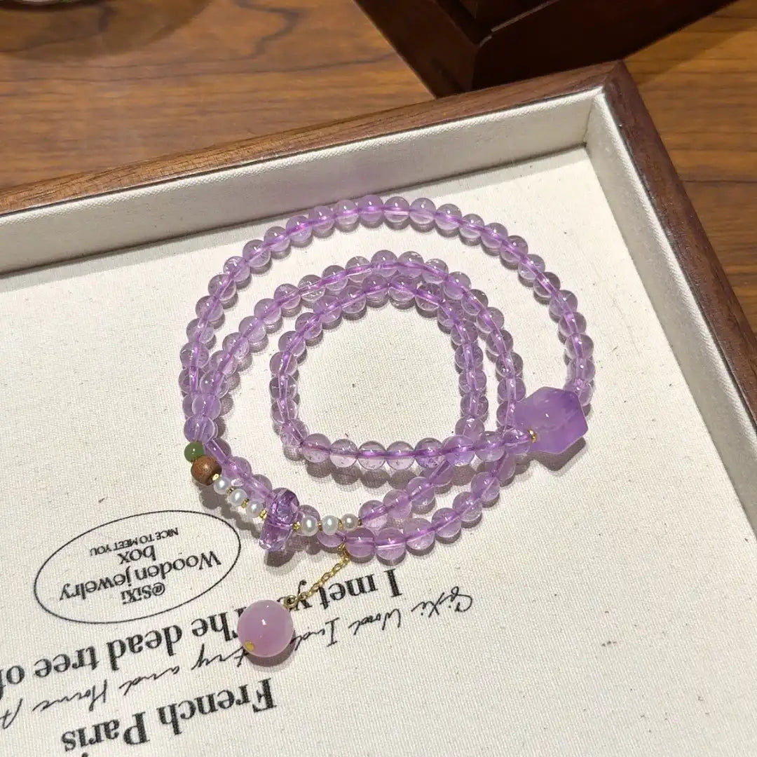 Inner Calm Shield Wrap Bracelet