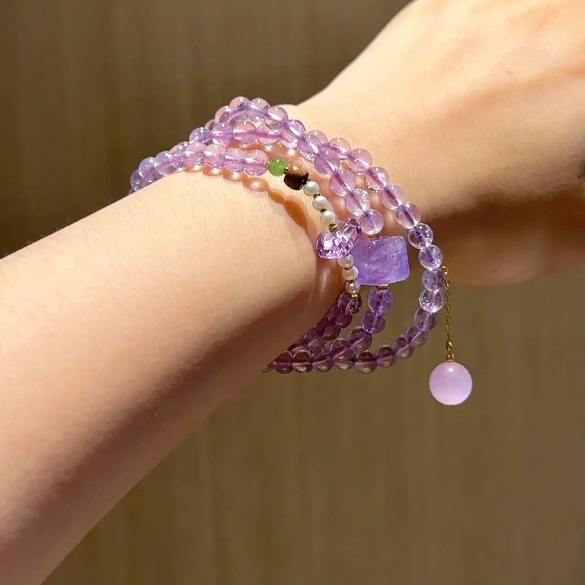 Inner Calm Shield Wrap Bracelet