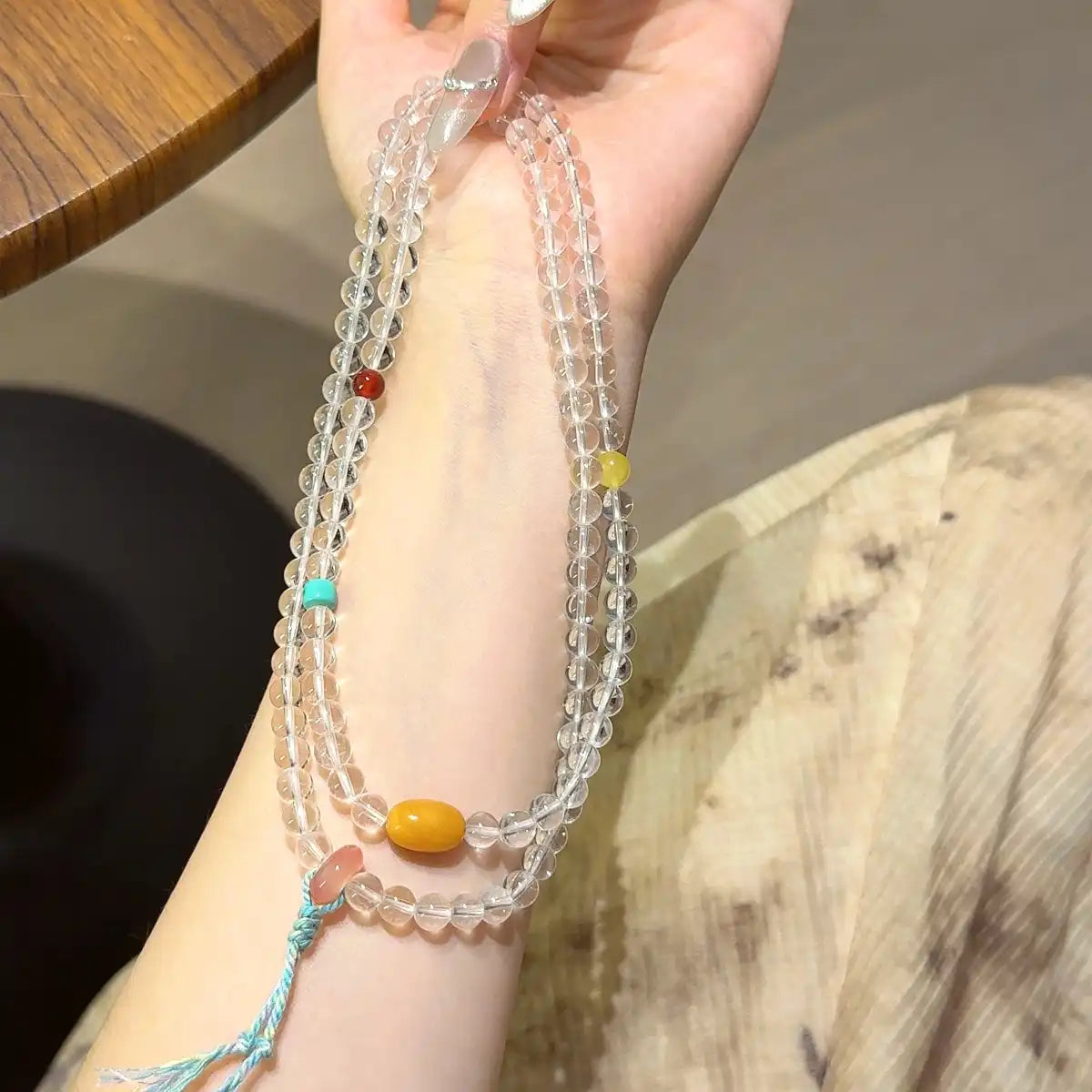 Zen Clarity Wrap Bracelet