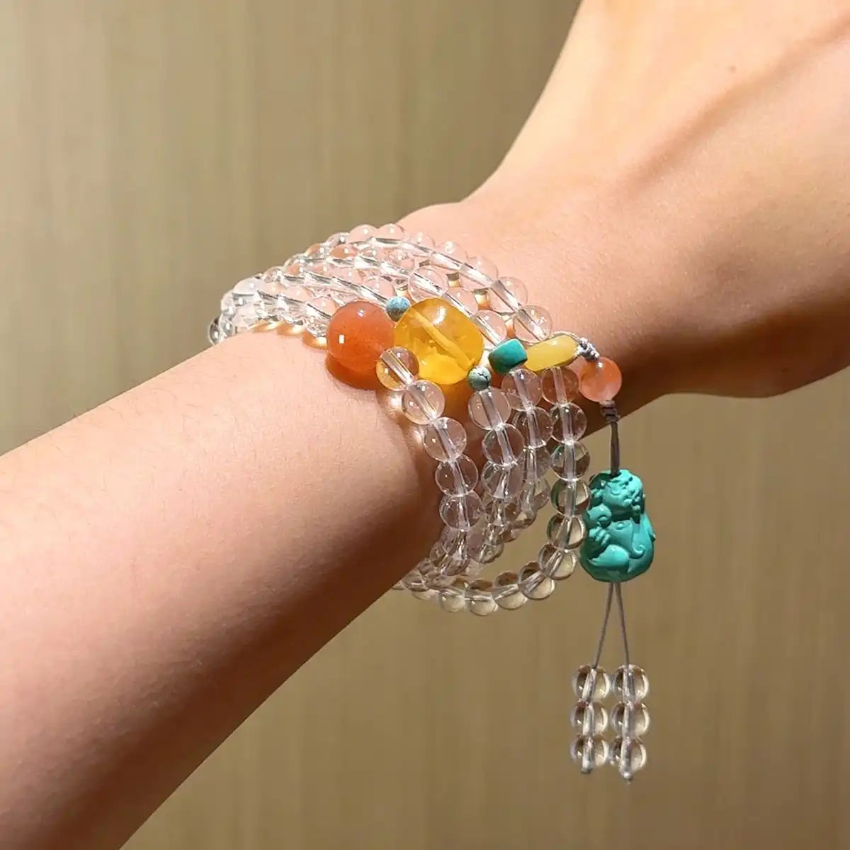 Pure Harmony Quartz Mala