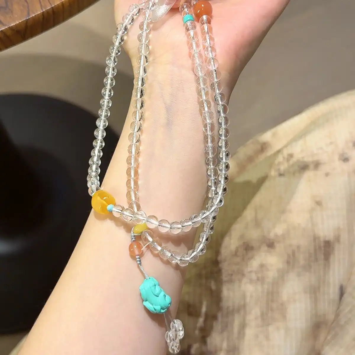 Pure Harmony Quartz Mala