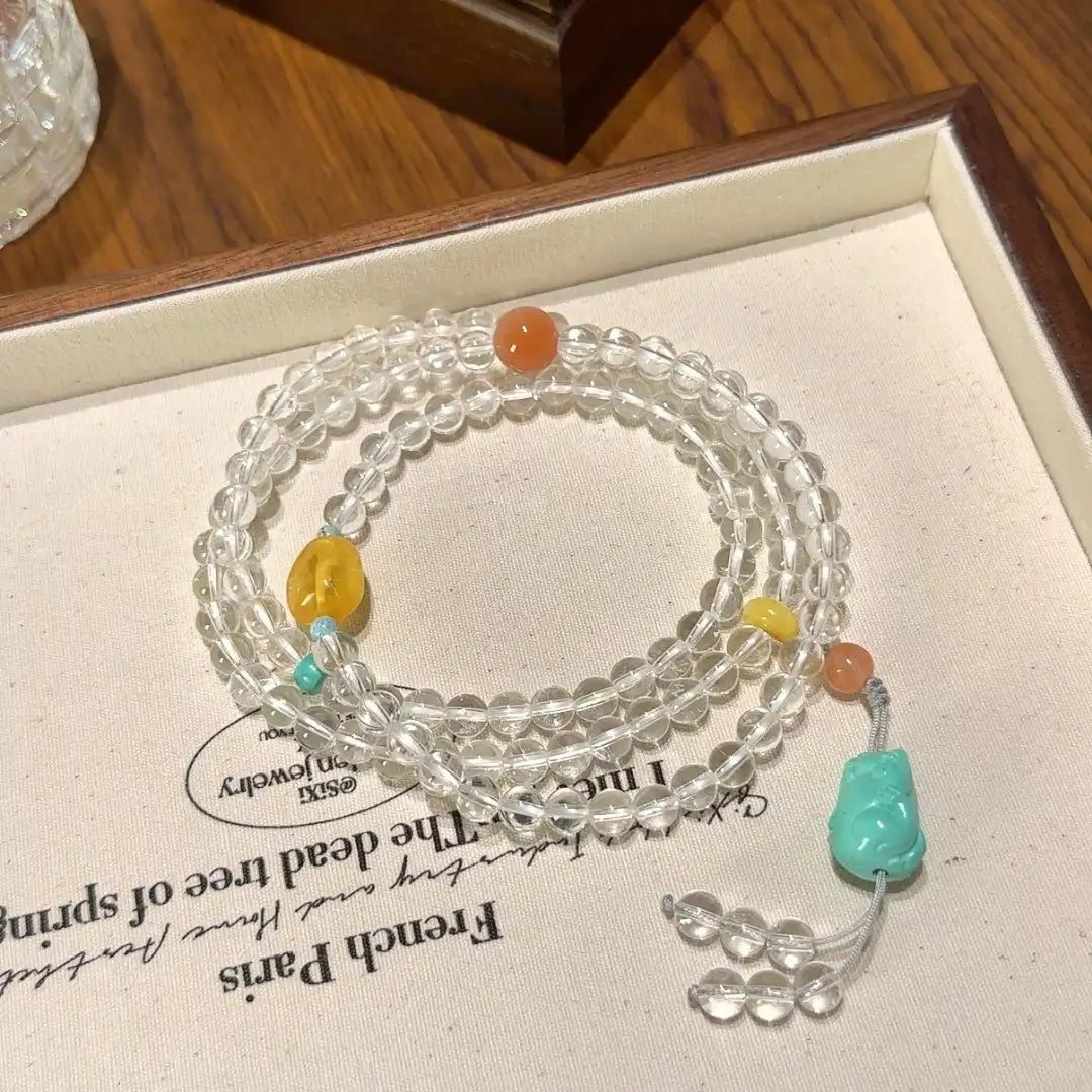 Pure Harmony Quartz Mala