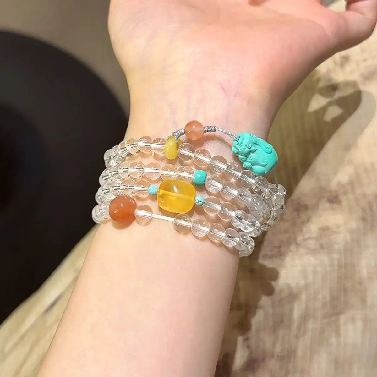 Pure Harmony Quartz Mala