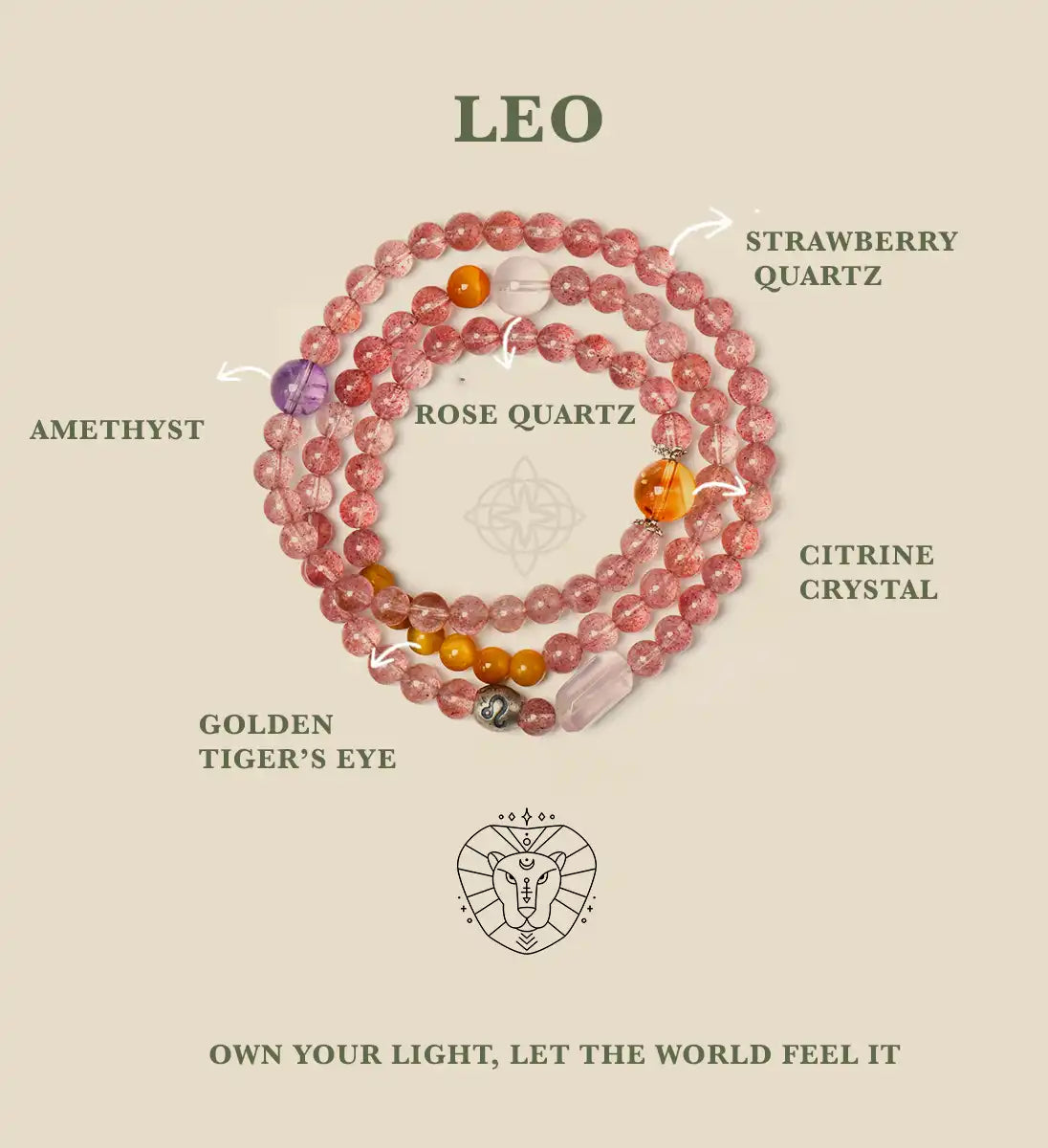 Leo | Solar Majesty Bracelet