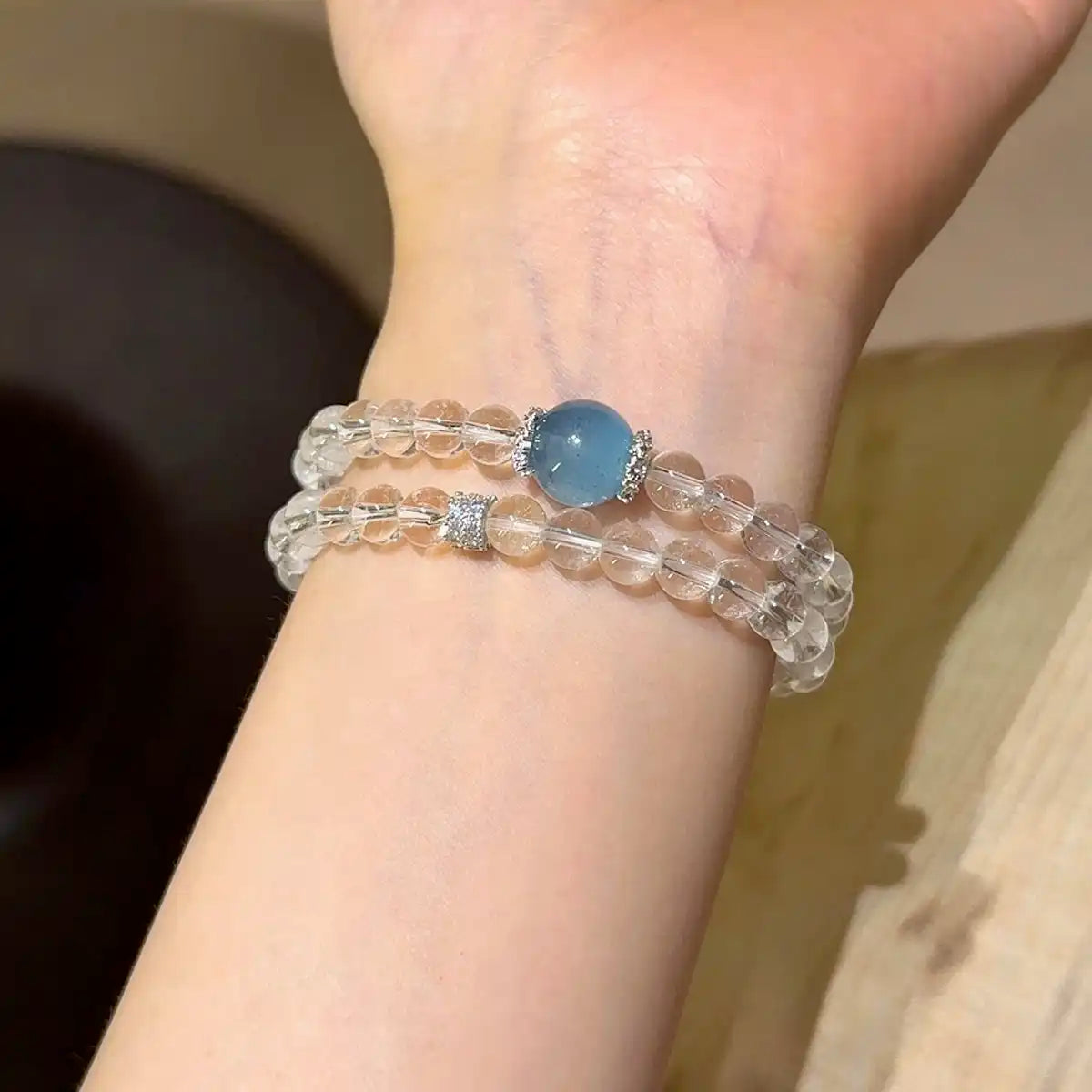Azure Clarity Bracelet