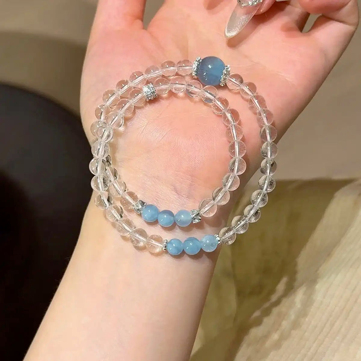 Azure Clarity Bracelet