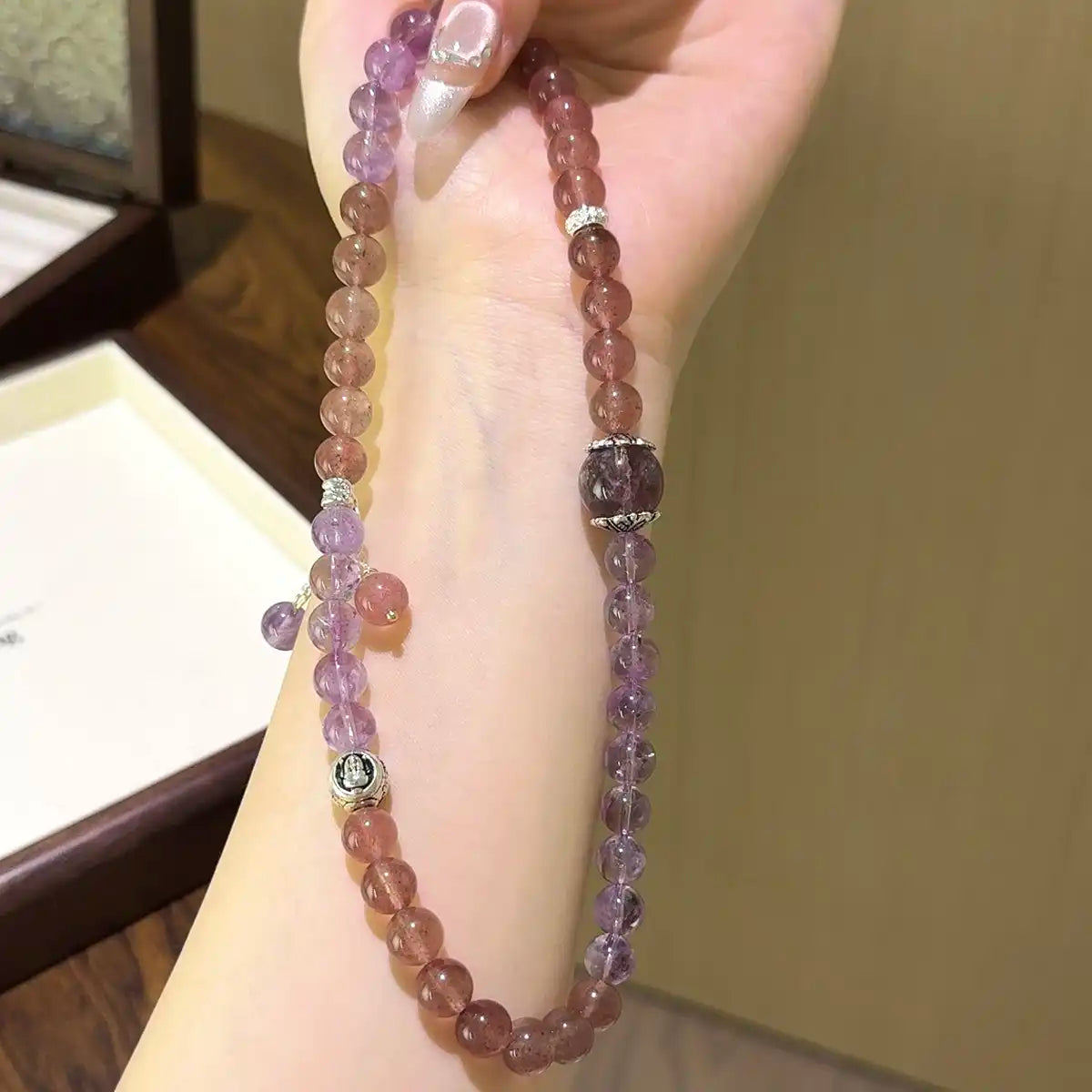Violet Bloom Bracelet