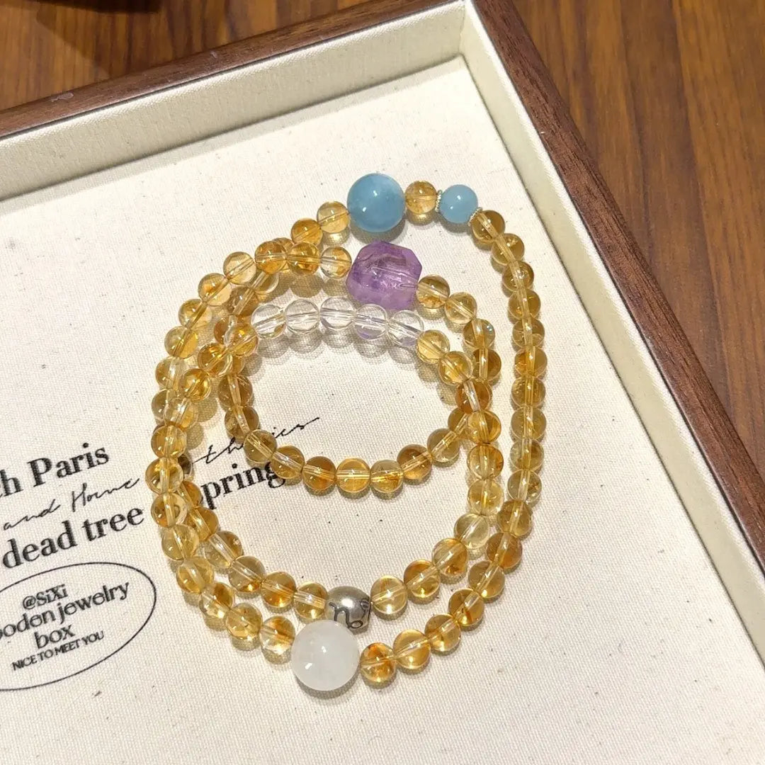 Capricorn ｜Earthbound Clarity Bracelet