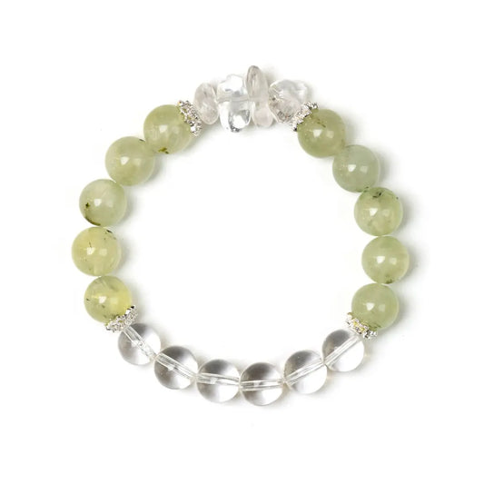 prehnite-1 Healing Crystal Jewelry - Gentle Renewal Bracelet | Astara