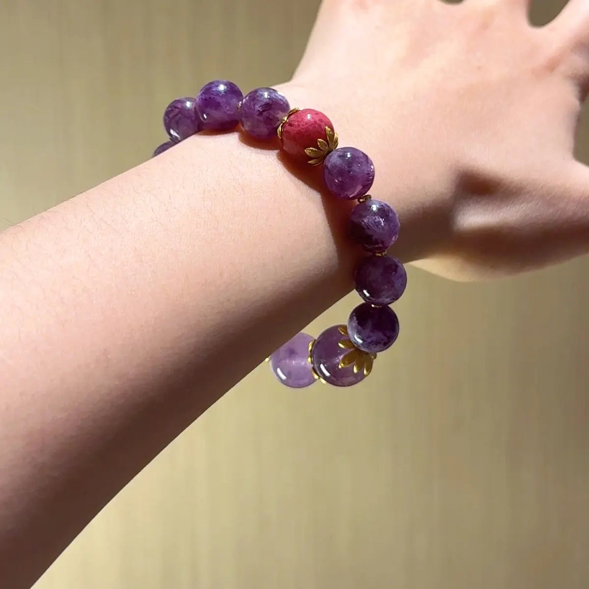 Violet Silk Bracelet