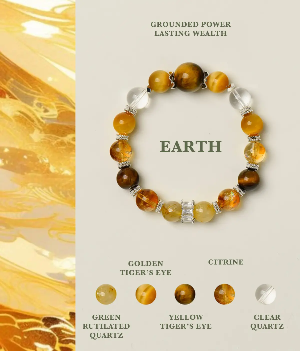 Five Elements Ⅰ · Earth Energy Bracelet