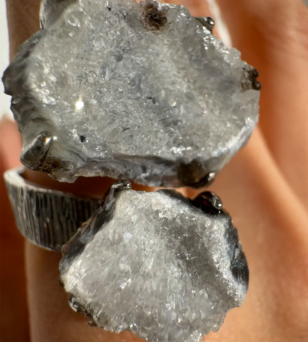 Raw Sugar Quartz One of a Kind Ring
