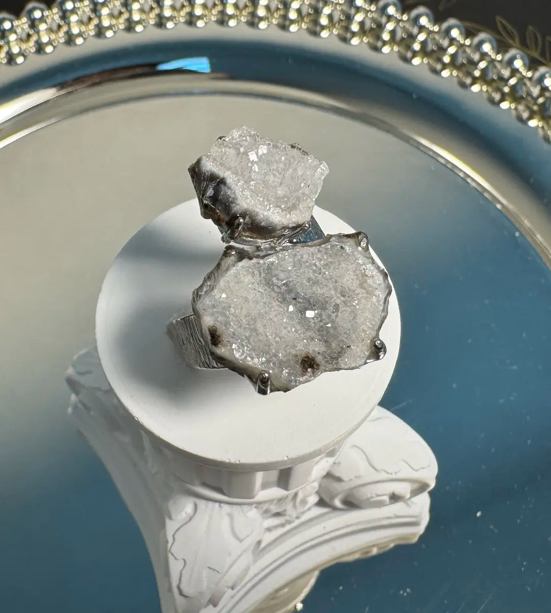 Raw Sugar Quartz One of a Kind Ring