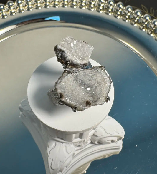 Raw Sugar Quartz One of a Kind Ring