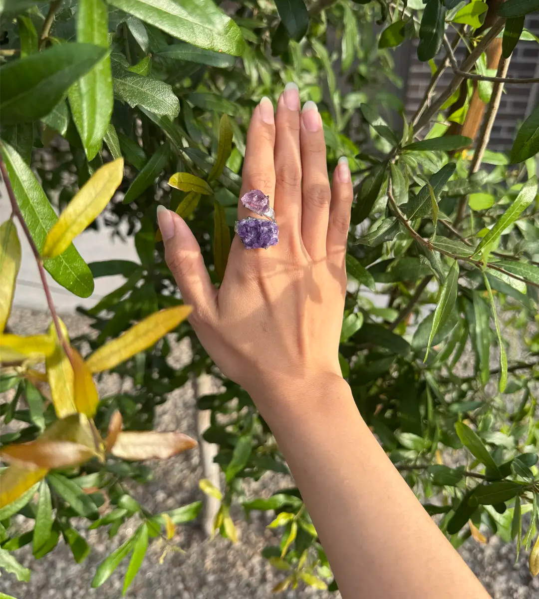 Amethyst One of a Kind Ring