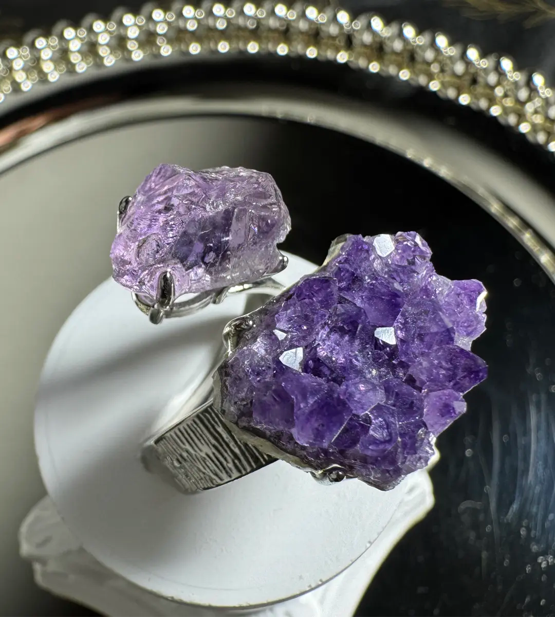 Amethyst One of a Kind Ring