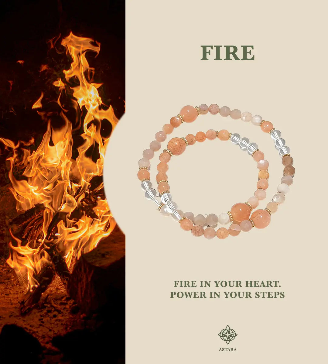 Fire Element · The Spark of Passion Bracelet