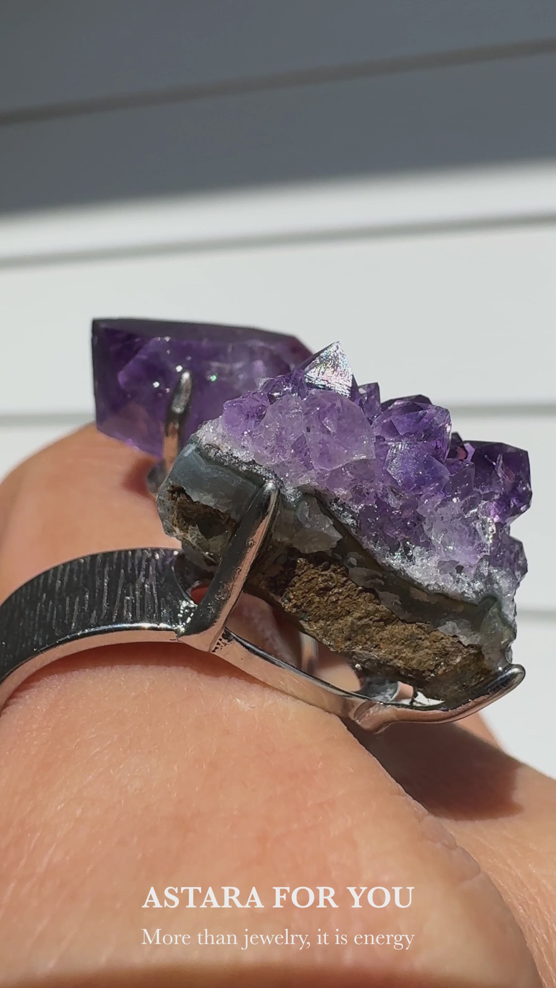 Amethyst One of a Kind Ring