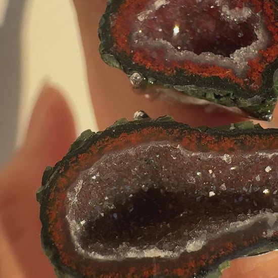 Agate Geode One of a Kind Ring
