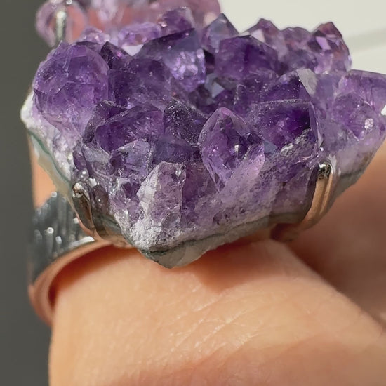 Amethyst One of a Kind Ring