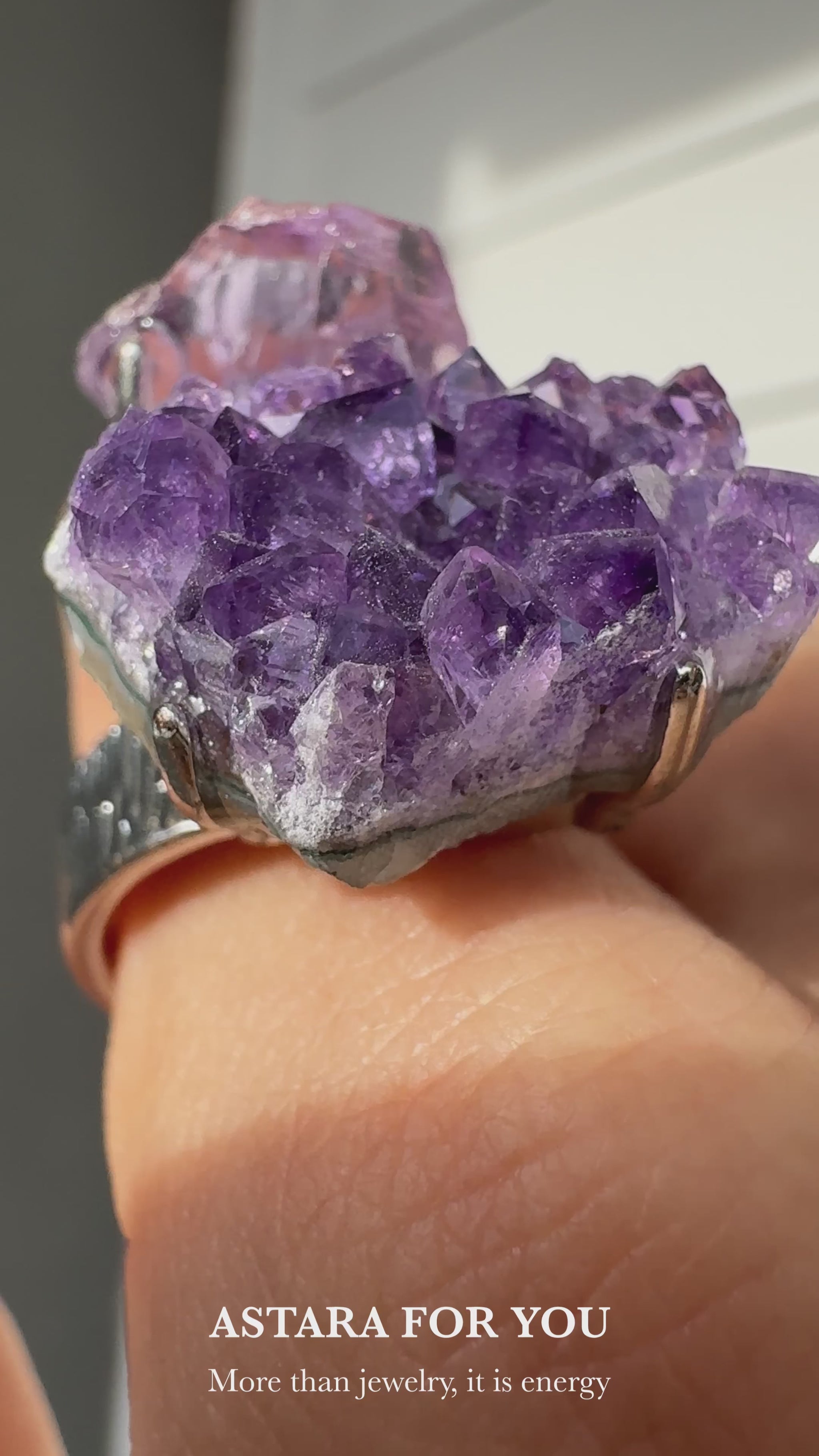 Amethyst One of a Kind Ring