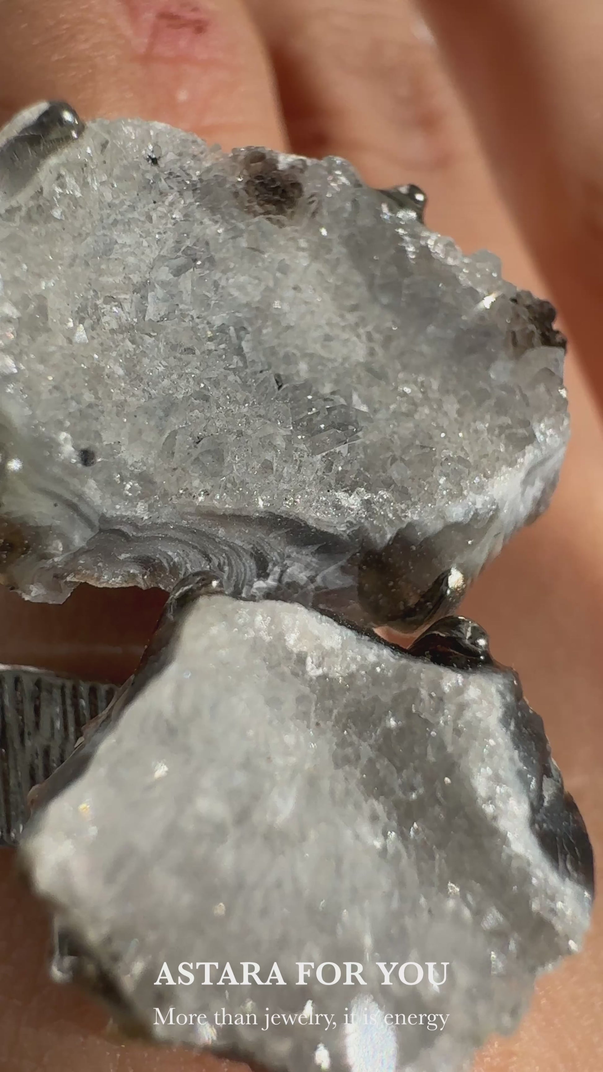 Raw Sugar Quartz One of a Kind Ring