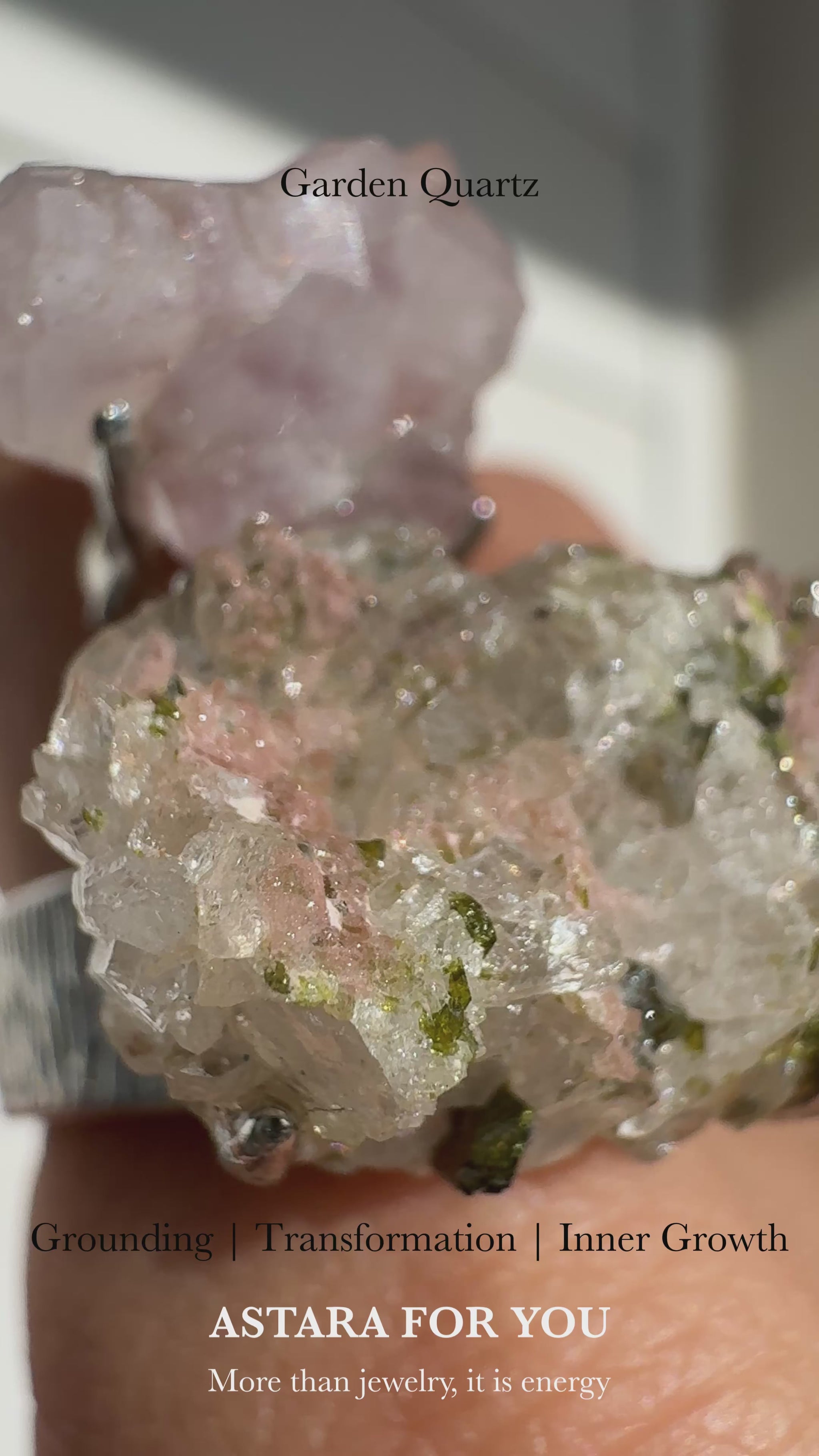 Garden Quartz One of a Kind Ring